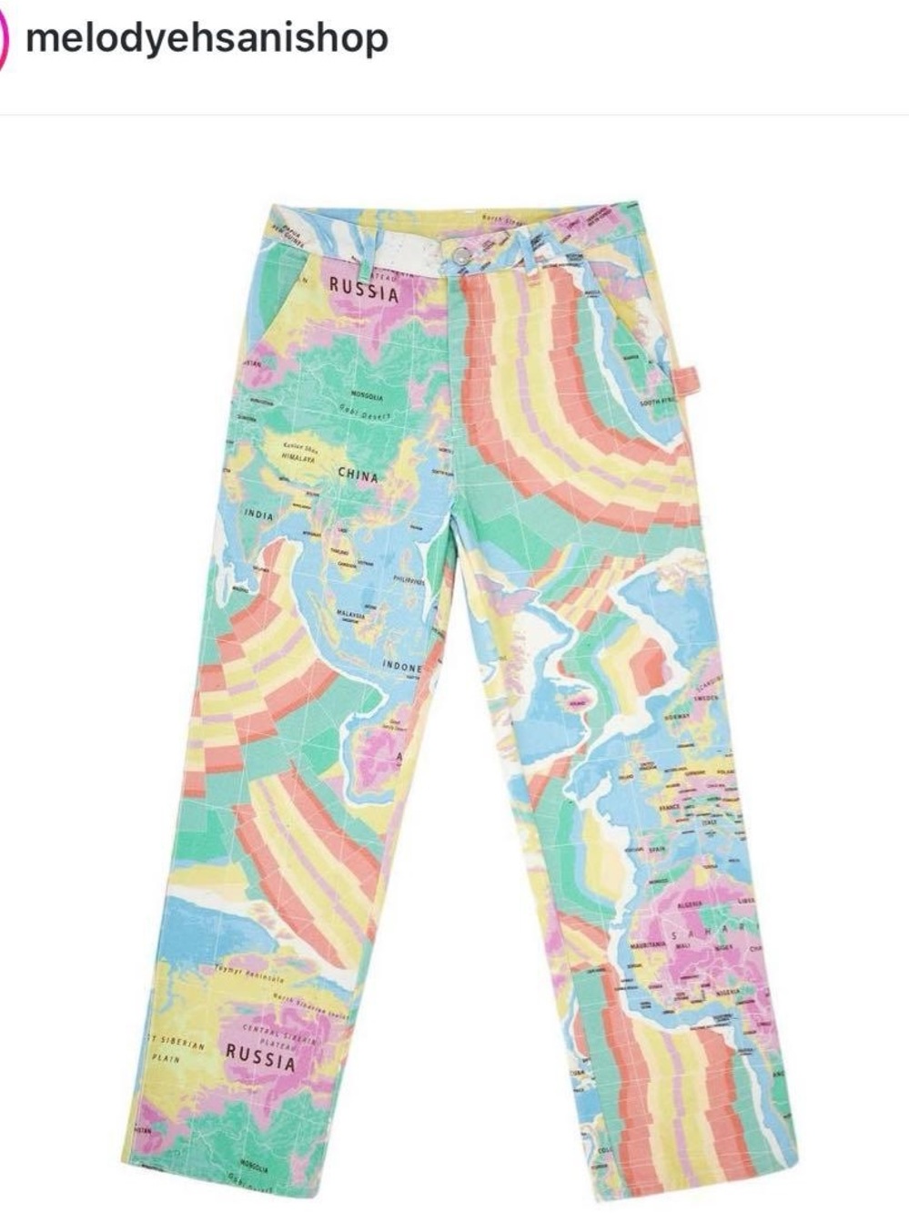Melody Ehsani inner compass painters pants